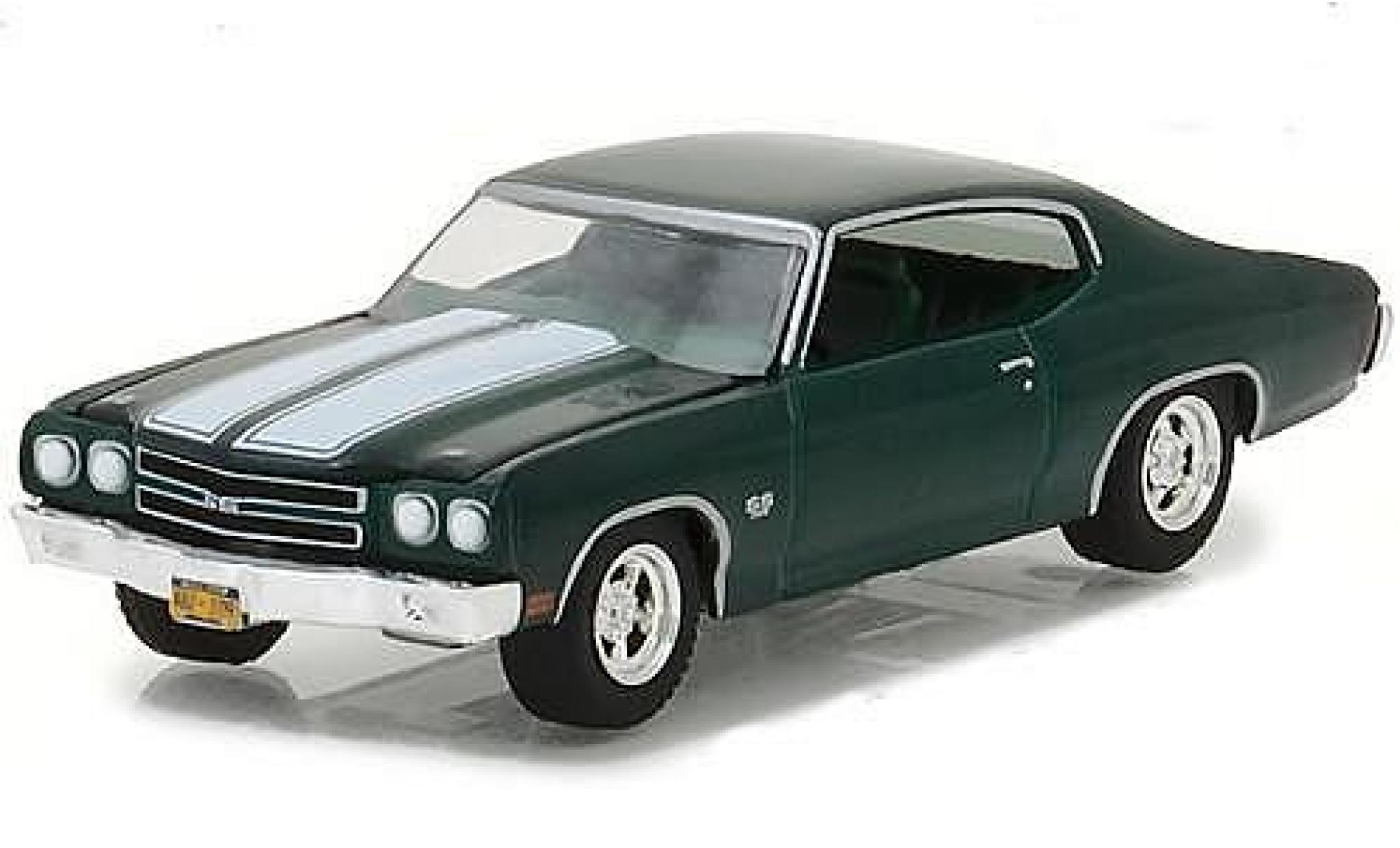 Chevrolet Chevelle 1/64 Greenlight SS 396 metallic green Film John Wick 1970 diecast model cars