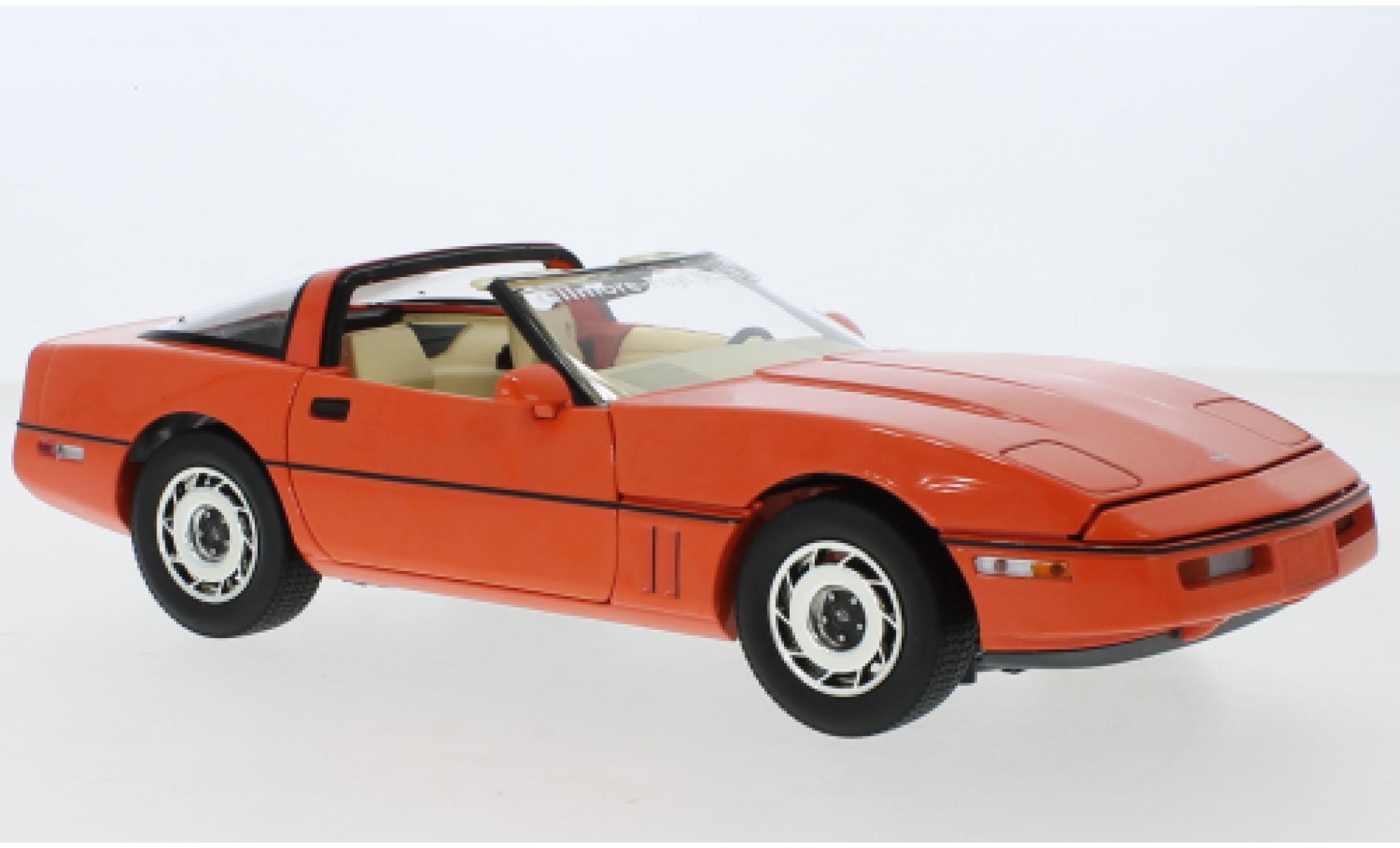 Chevrolet Corvette 1/18 Greenlight (C4) orange Gilmore-Foyt 1984 Dach abnehmbar diecast model cars