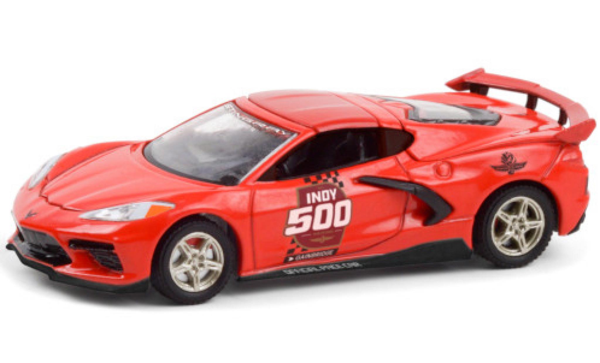 Chevrolet Corvette 1/64 Greenlight Stingray (C8) Indy 500 - Official Pace Car 2020 104th Annual Indianapolis 500 Mile Race diecast model cars