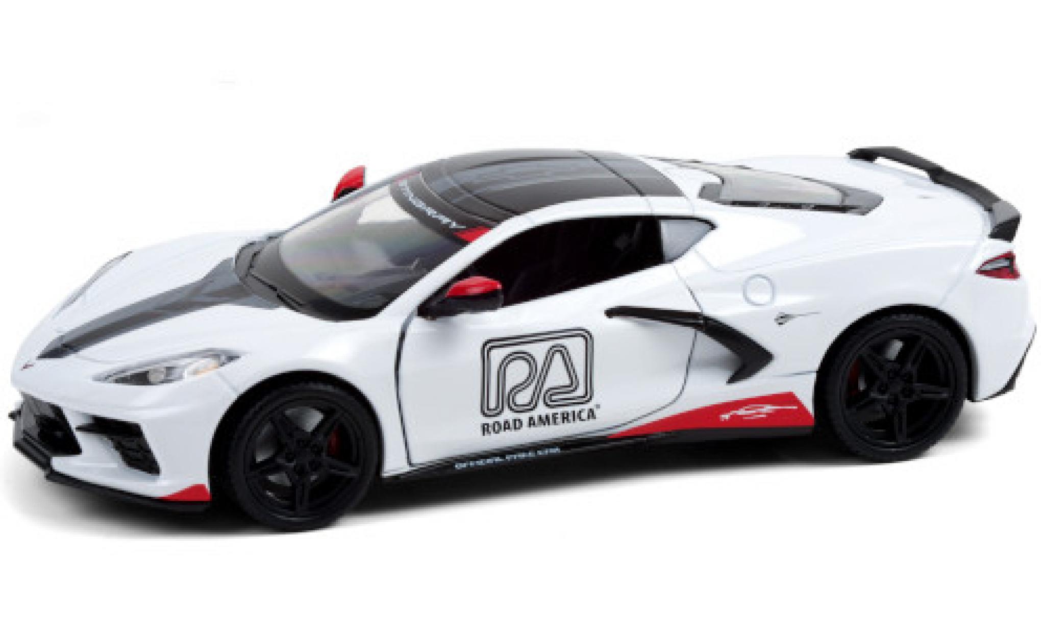 Chevrolet Corvette 1/64 Greenlight Stingray (C8) Road America - Official Pace Car 2020 diecast model cars