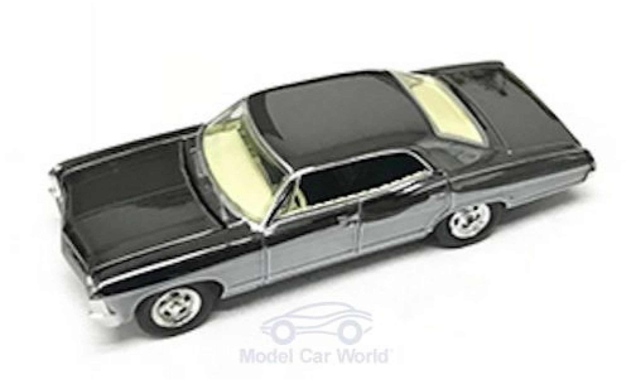 Chevrolet Impala 1/64 Greenlight Sport Sedan black/chrom Supernatural 1967 diecast model cars