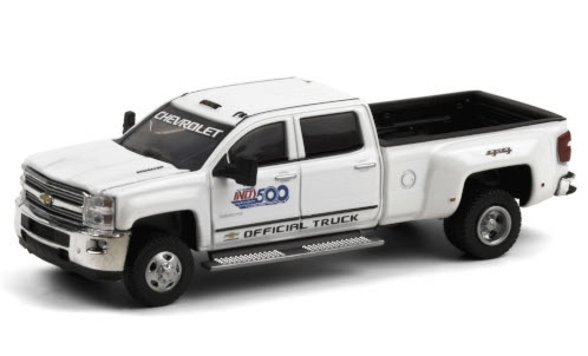 Chevrolet Silverado 1/64 Greenlight 3500 HD Indy 500 2017 101st Annual 500 Mile Race Official Truck diecast model cars