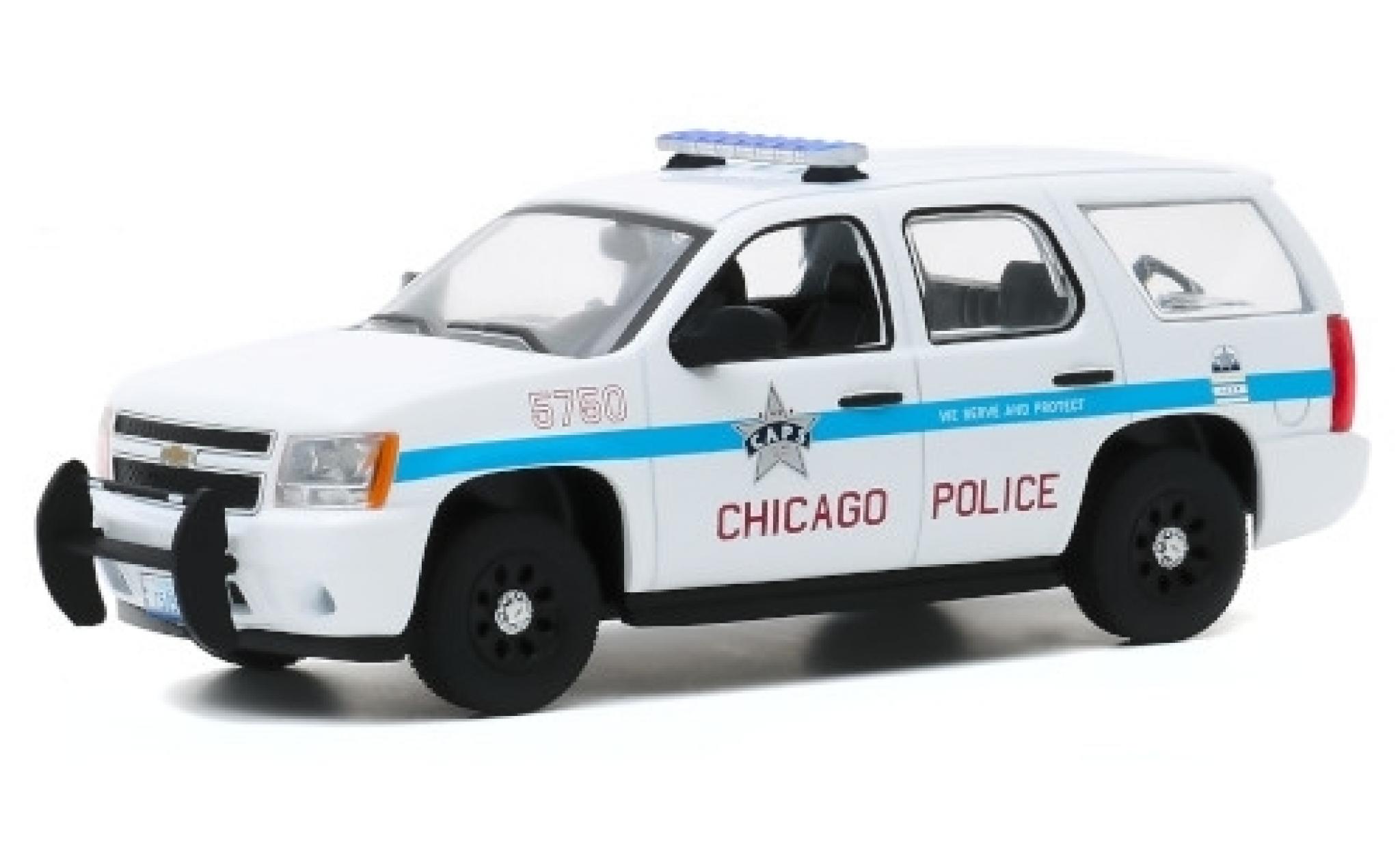 Chevrolet Tahoe 1/43 Greenlight City of Chicago Police Department 2010 diecast model cars