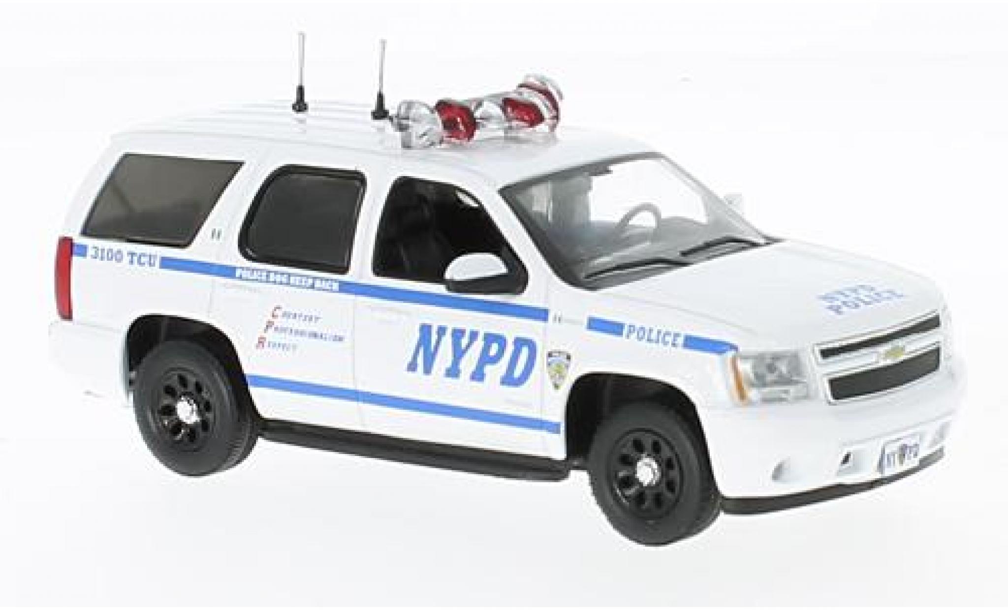 Chevrolet Tahoe 1/43 Greenlight NYPD - New York Police Department 2012 diecast model cars
