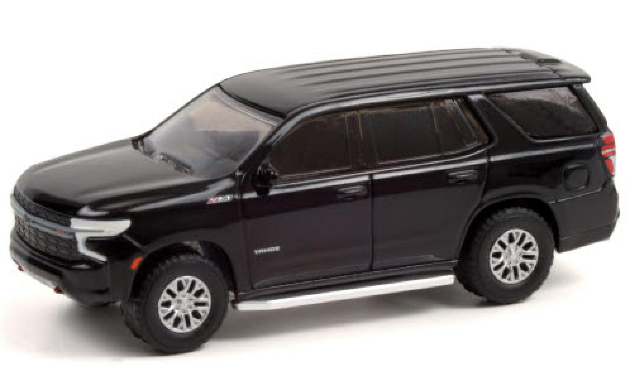 Chevrolet Tahoe 1/64 Greenlight Z71 black 2021 diecast model cars
