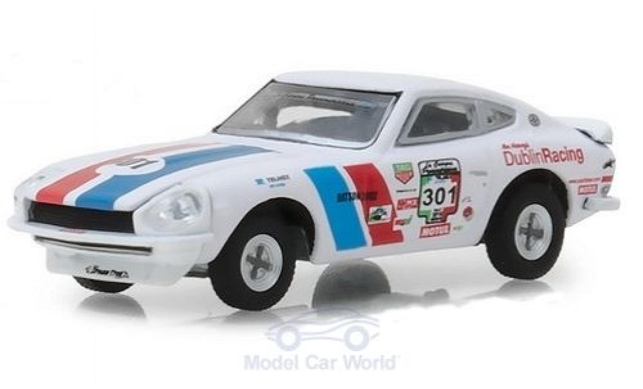 Datsun 240Z 1/64 Greenlight Rally No.301 1970 diecast model cars