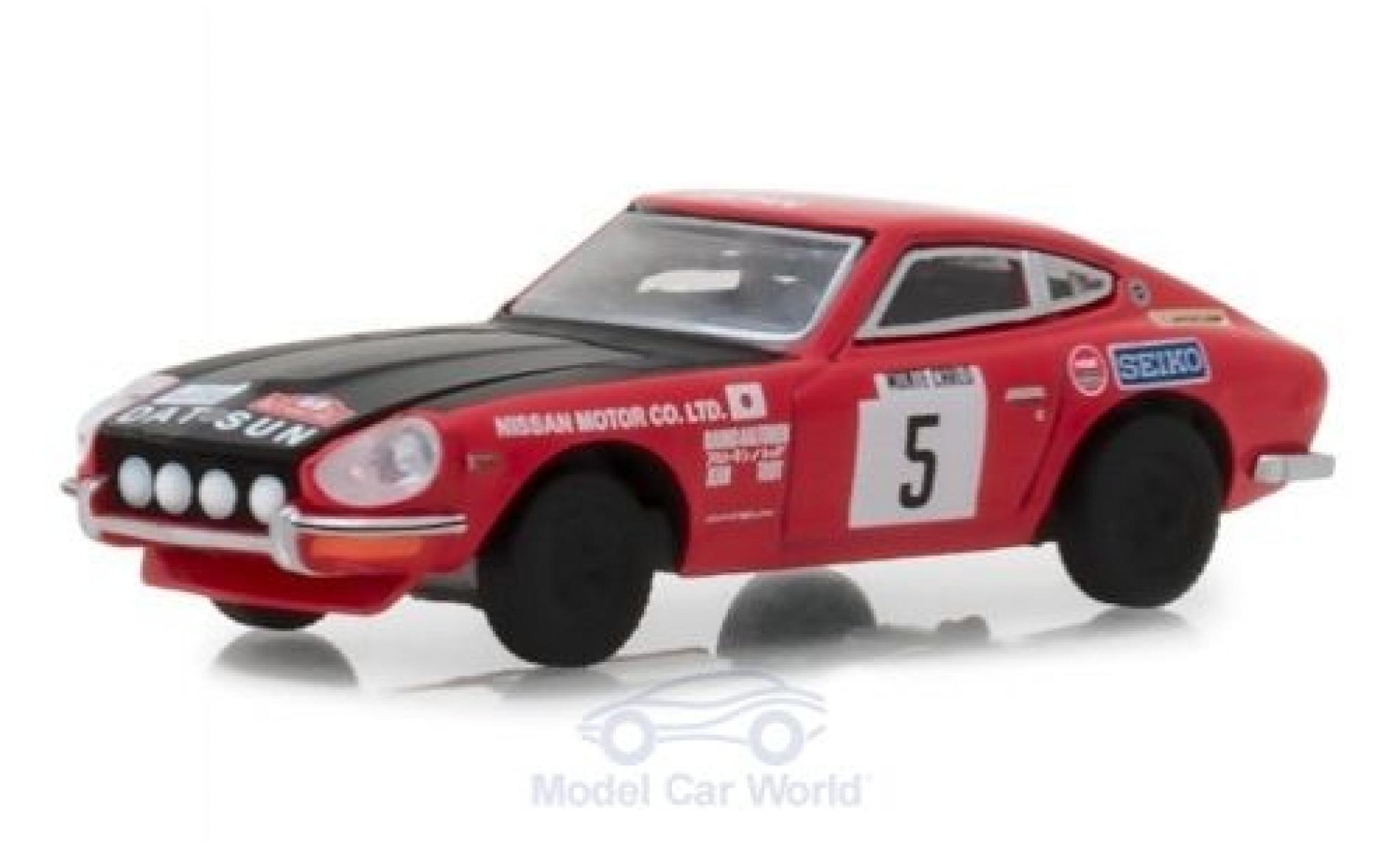 Datsun 240Z 1/64 Greenlight Rally No.5 Rally Monte Carlo 1972 diecast model cars
