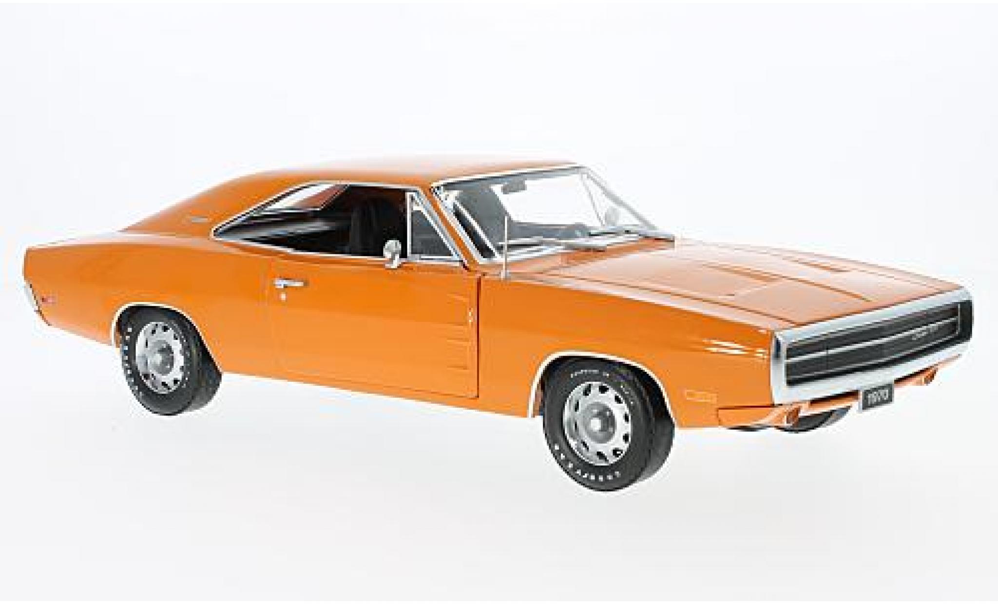 Dodge Charger 1/18 Greenlight 500 orange 1970 diecast model cars