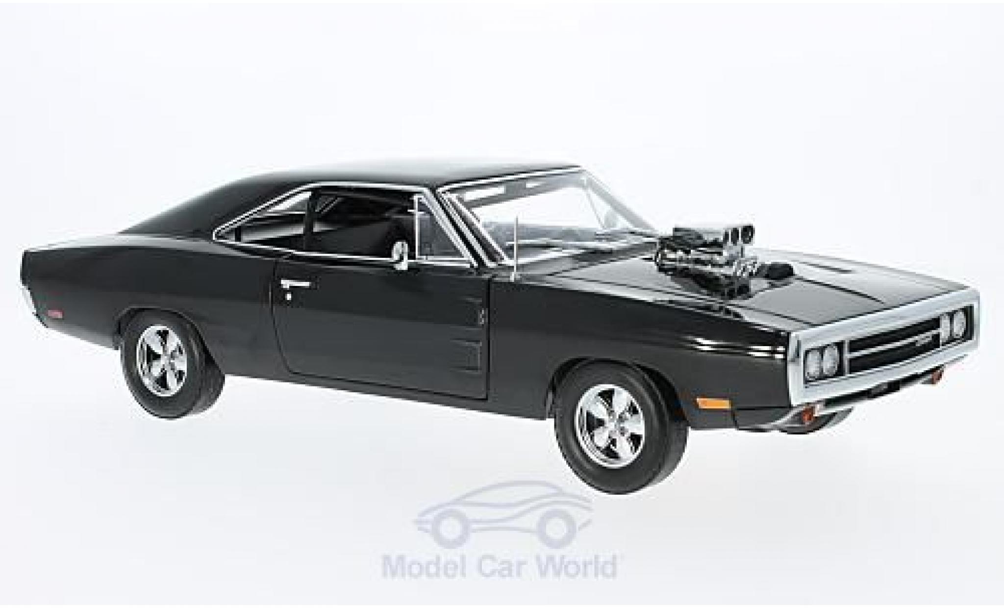 Dodge Charger 1/18 Greenlight black Fast & Furious 2001 Doms 1970 diecast model cars