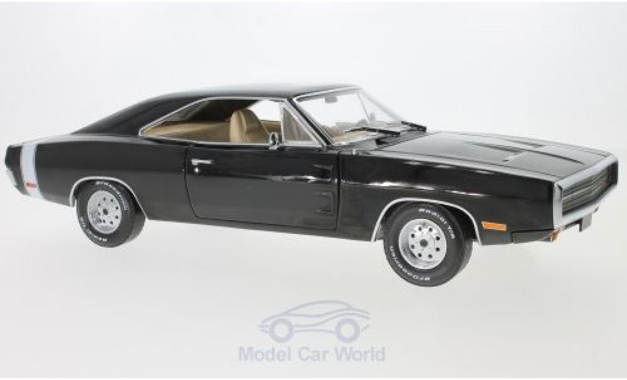 Dodge Charger 1970 1/18 Greenlight black Supernatural TV Series 1970 diecast model cars