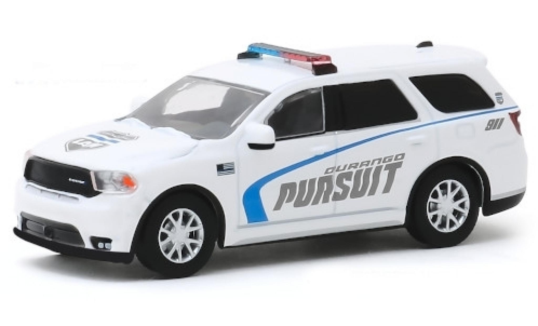 Dodge Durango 1/64 Greenlight Pursuit Law 2019 diecast model cars
