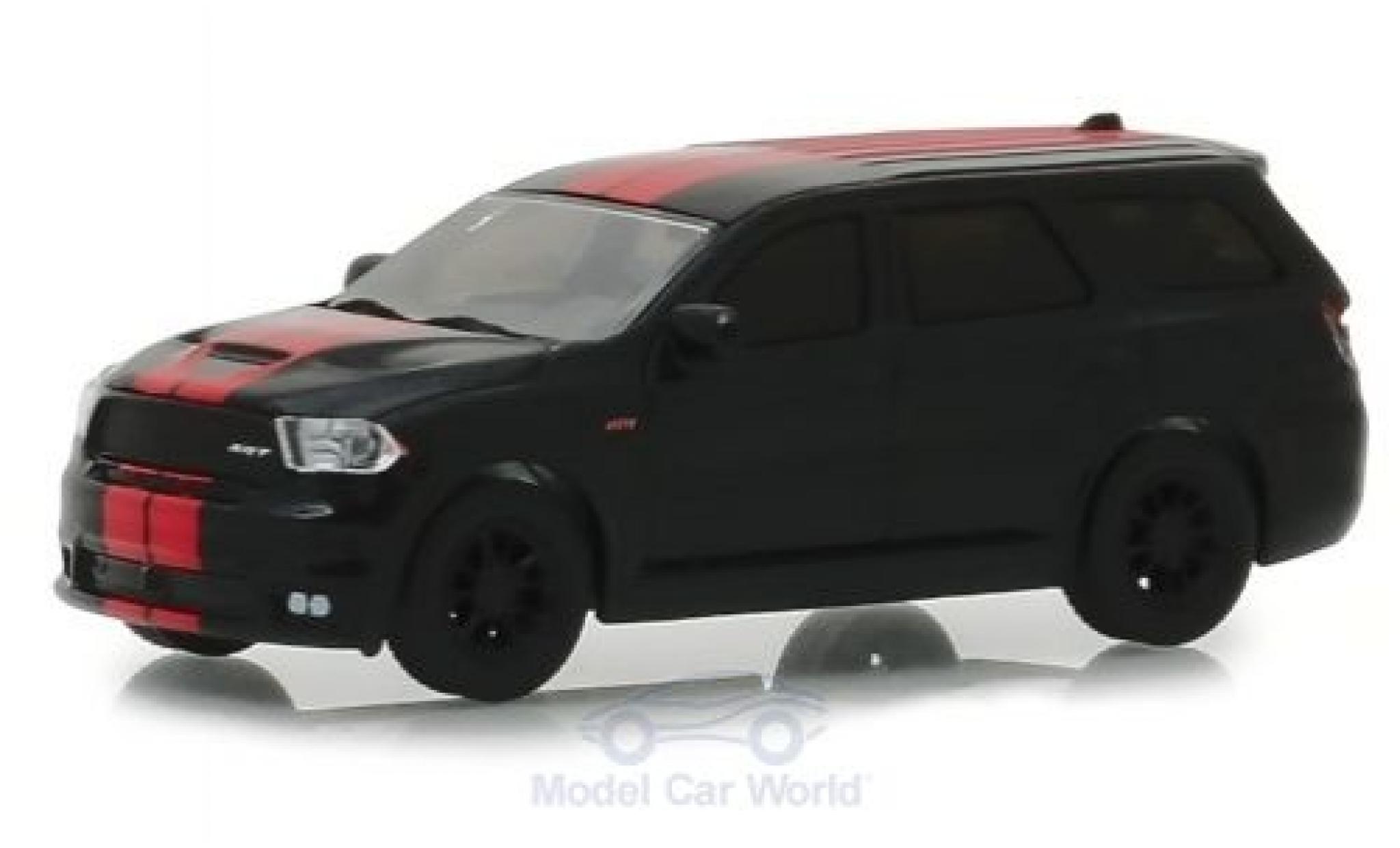 Dodge Durango 1/64 Greenlight SRT 392 black/red 2018 diecast model cars