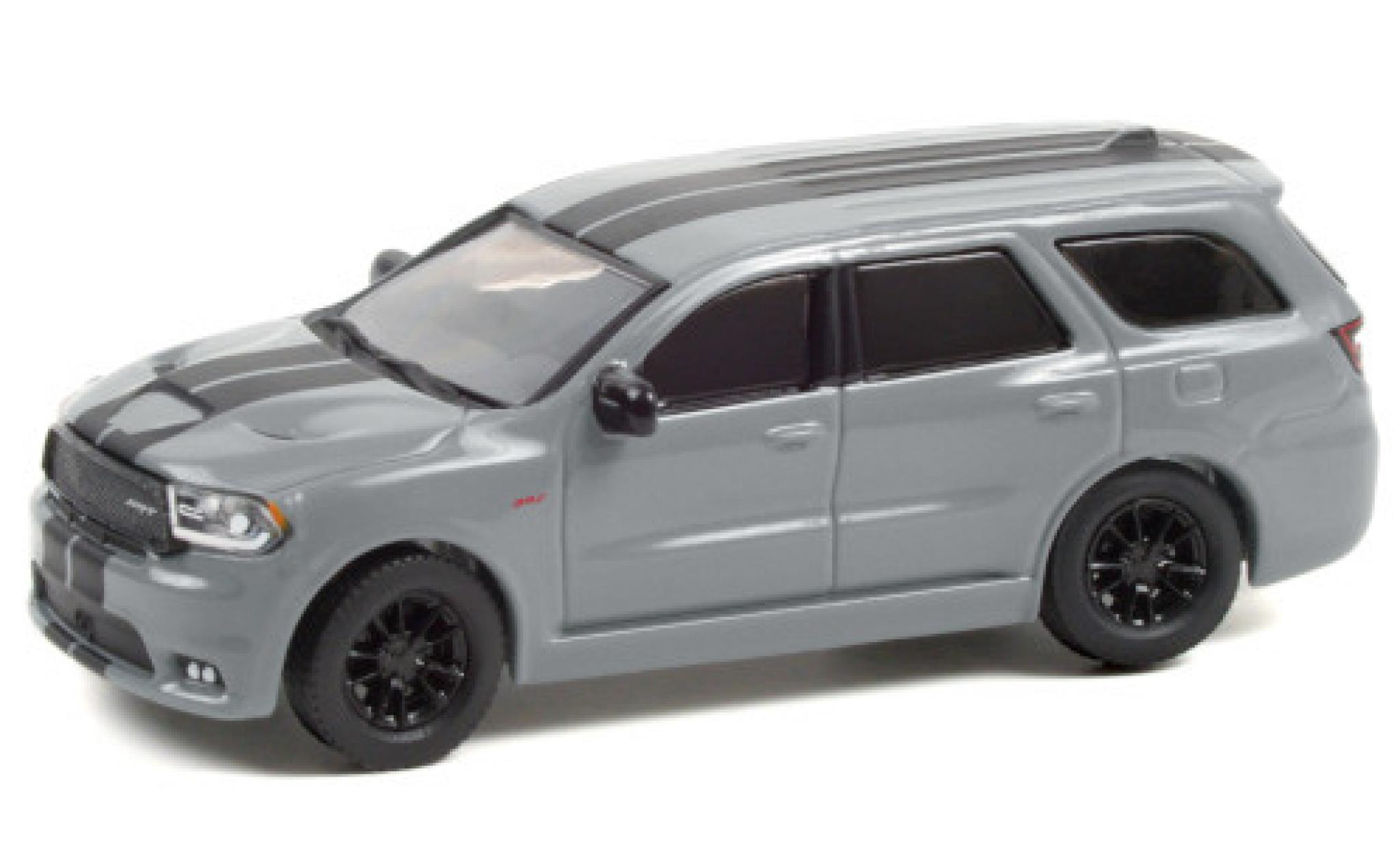 Dodge Durango 1/64 Greenlight SRT grey/black 2019 diecast model cars