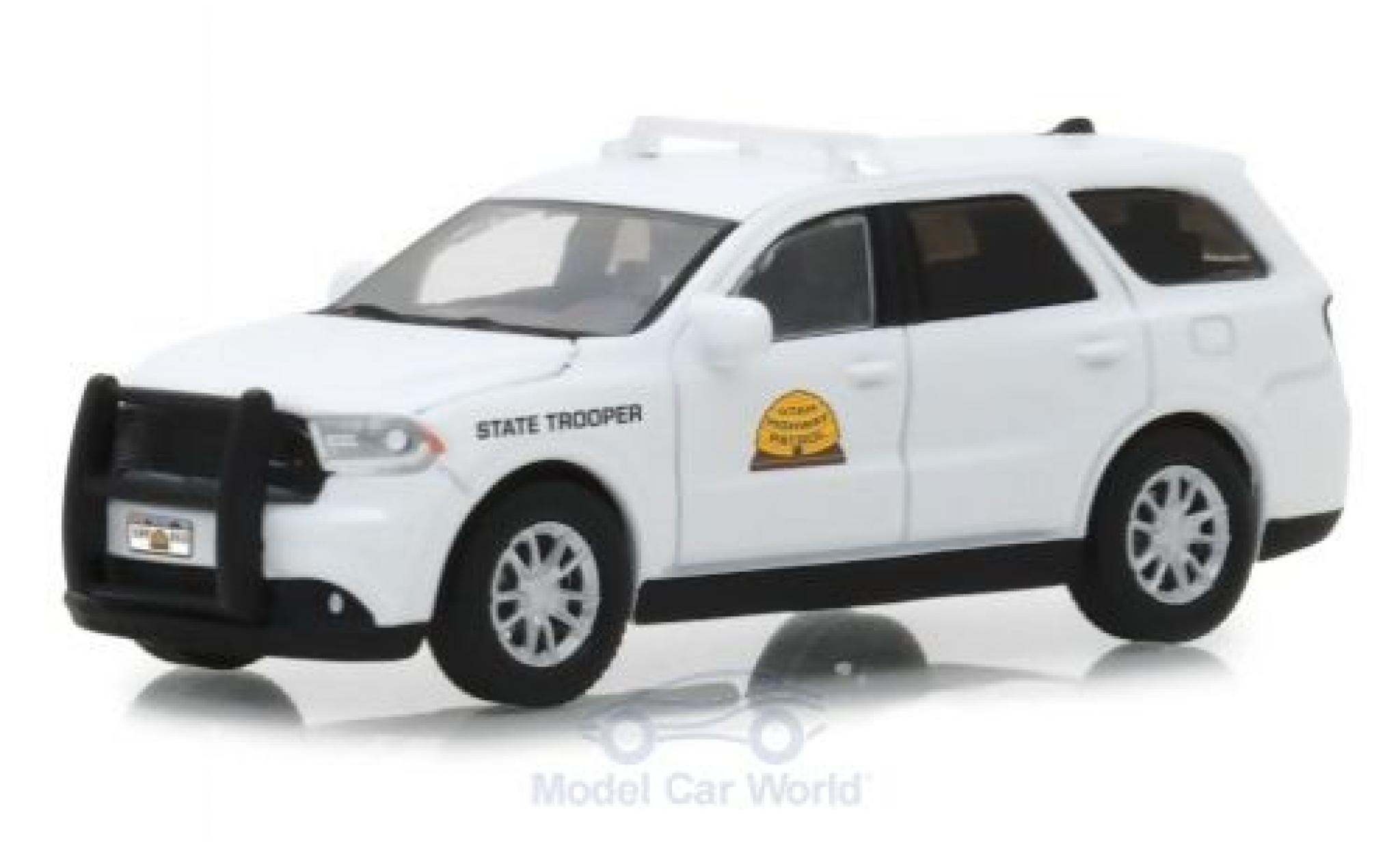 Dodge Durango 1/64 Greenlight Utah Highway Patrol 2017 diecast model cars
