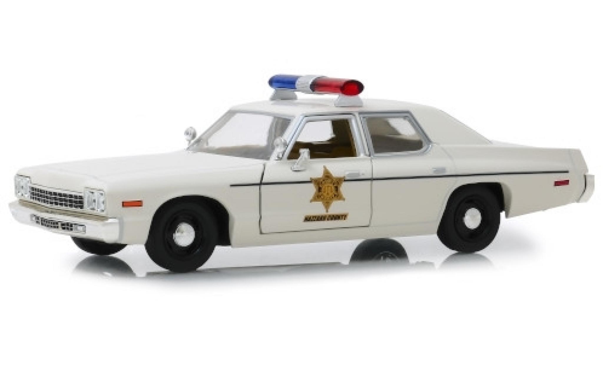 Dodge Monaco 1/43 Greenlight Hazzard County Sheriff diecast model cars