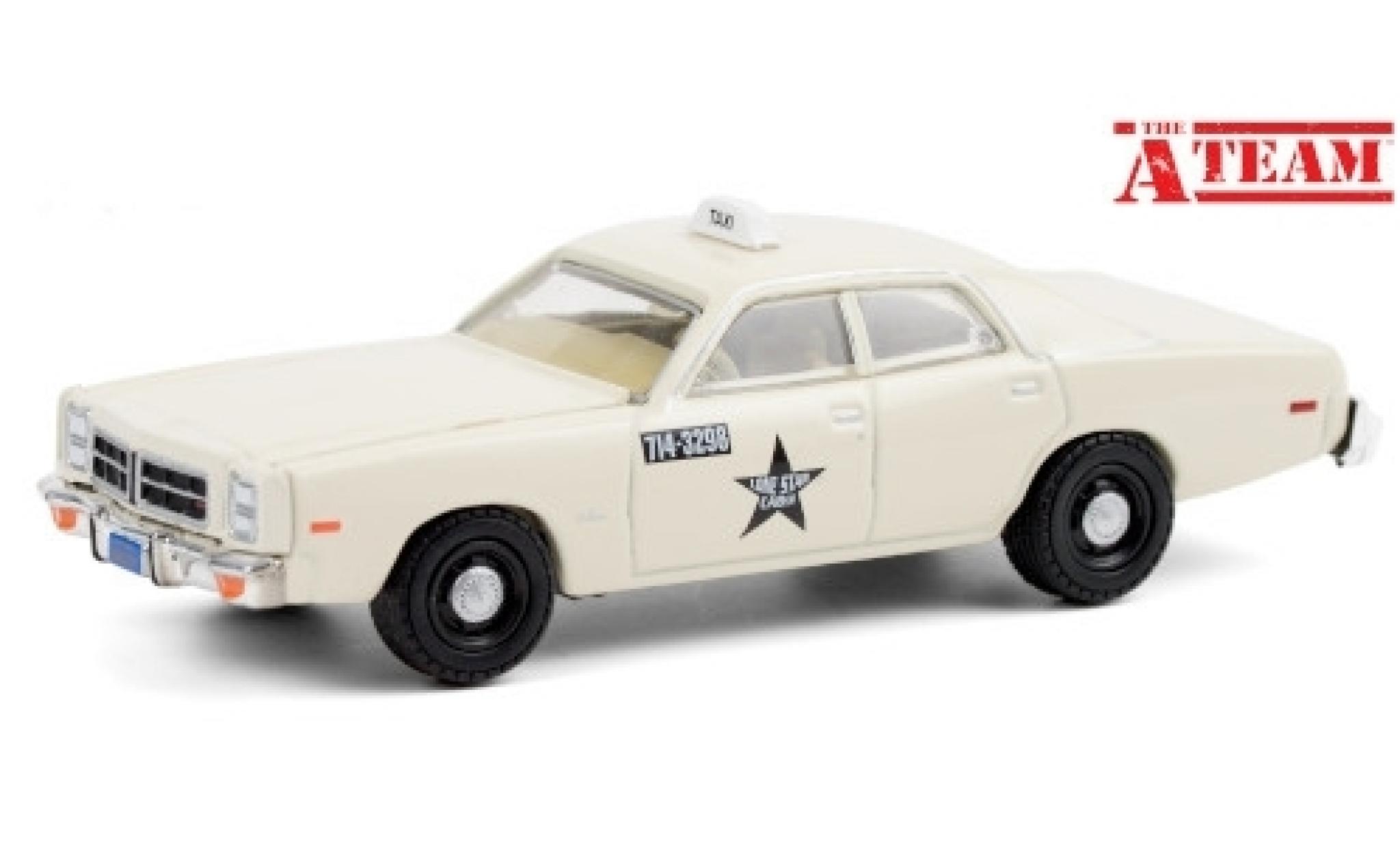 Dodge Monaco 1/64 Greenlight Lone Star Cab Co. 1978 The A-Team (TV-Serie) diecast model cars
