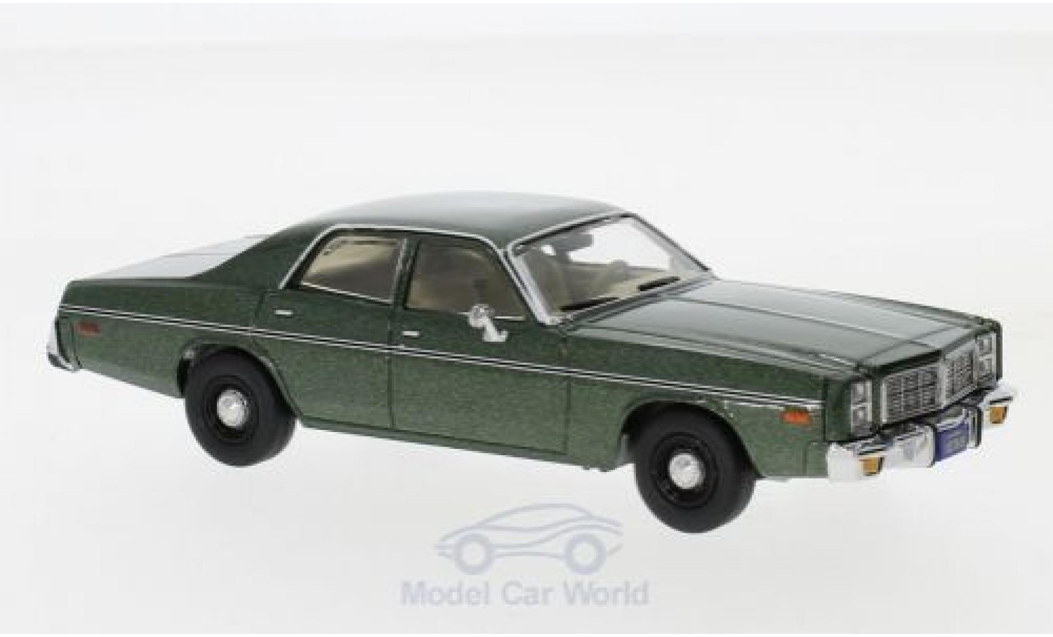 Dodge Monaco 1978 1/43 Greenlight metallic green Hunter 1978 diecast model cars