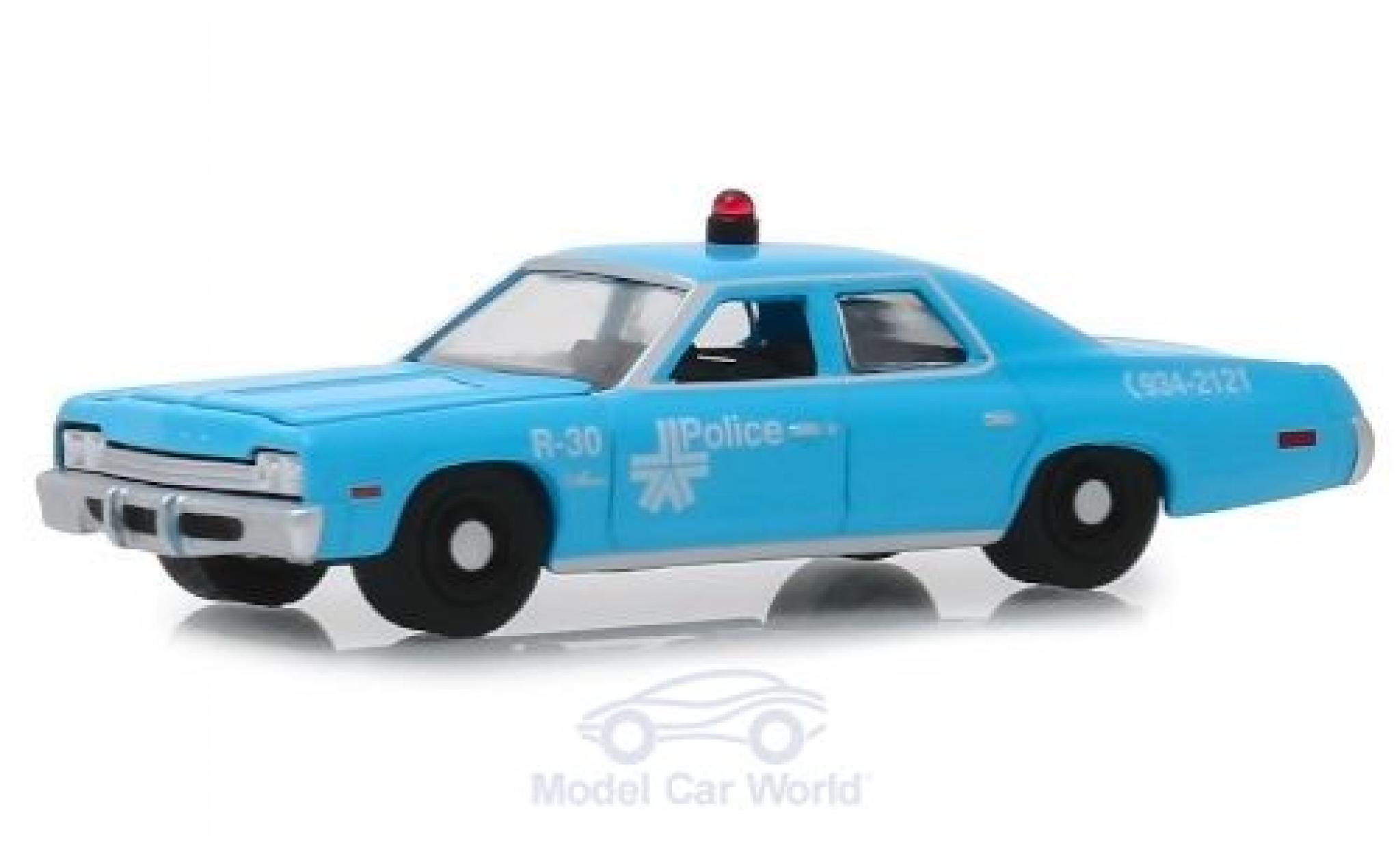Dodge Monaco 1/64 Greenlight Montreal Police 1974 diecast model cars