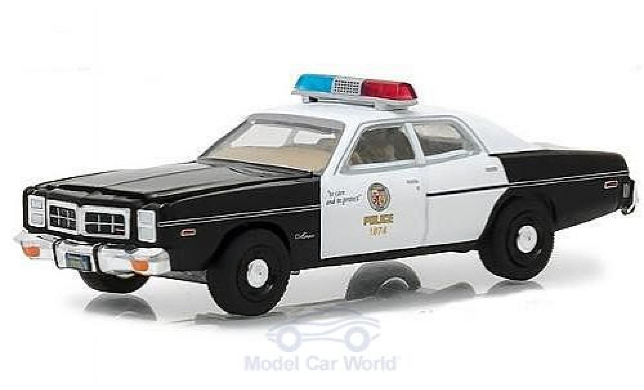 Dodge Monaco 1/64 Greenlight Police - The Terminator 1977 diecast model cars