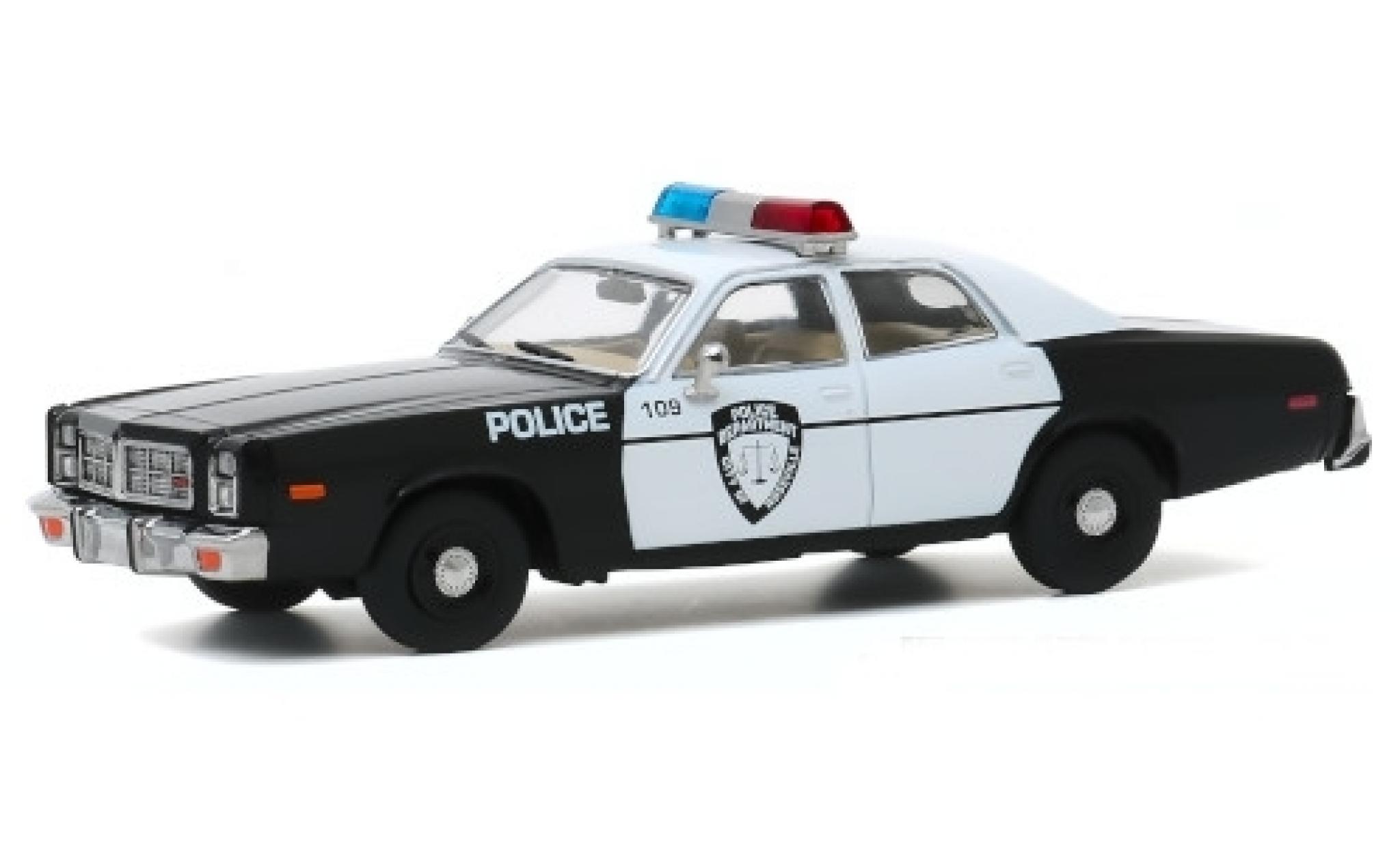 Dodge Monaco 1/43 Greenlight Roseville Police Department 1977 diecast model cars