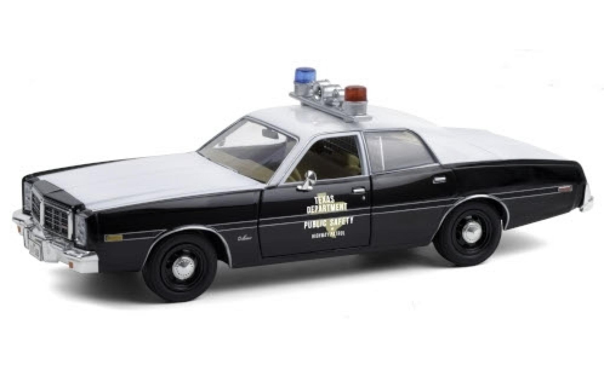 Dodge Monaco 1/64 Greenlight Texas Highway Patrol 1977 diecast model cars