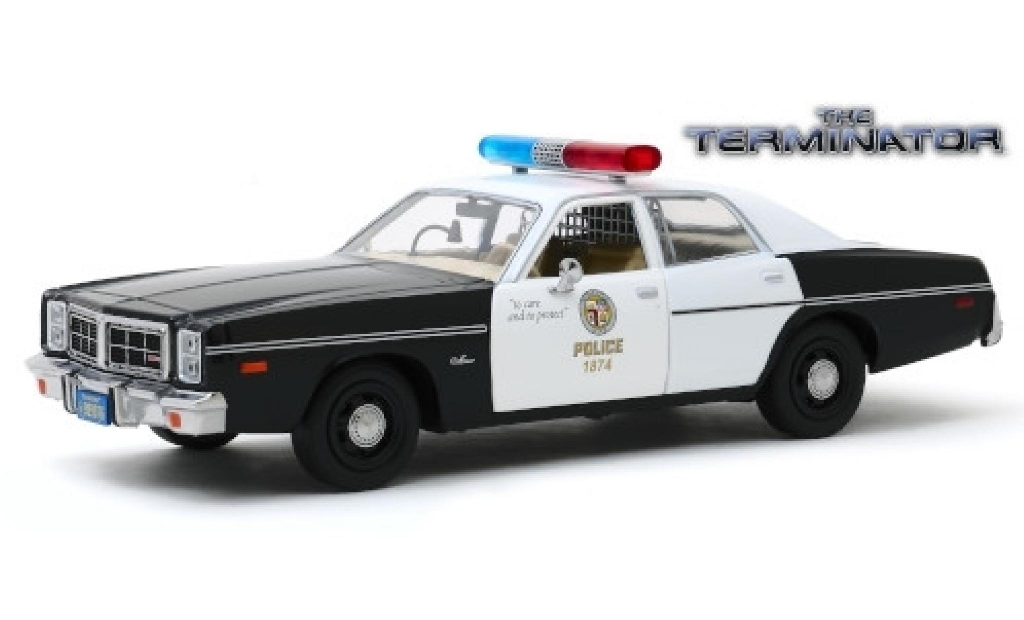 Dodge Monaco 1/24 Greenlight The Terminator 1977 diecast model cars