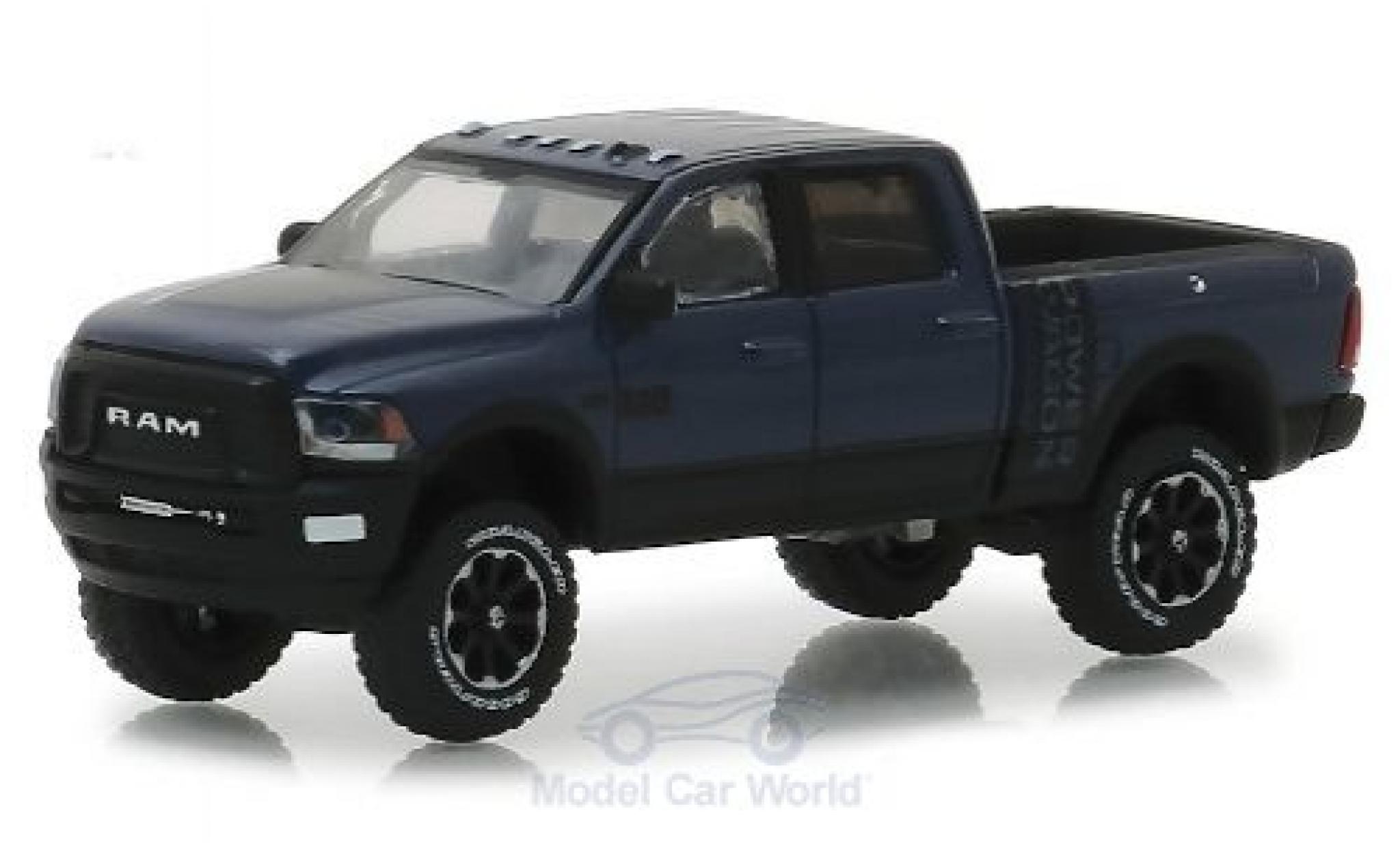 Dodge RAM 1/64 Greenlight 2500 Power Wagon metallic anthrazit/black 2018 diecast model cars