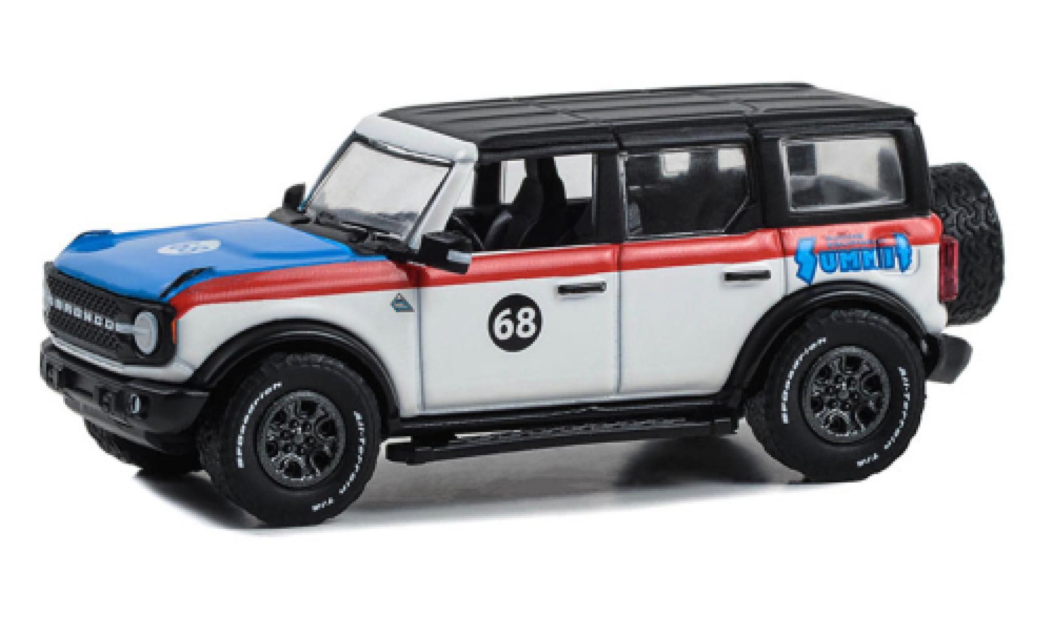 Ford Bronco 1/64 Greenlight Black Diamond Summit Racing Equipment 2022 1:64 diecast model cars