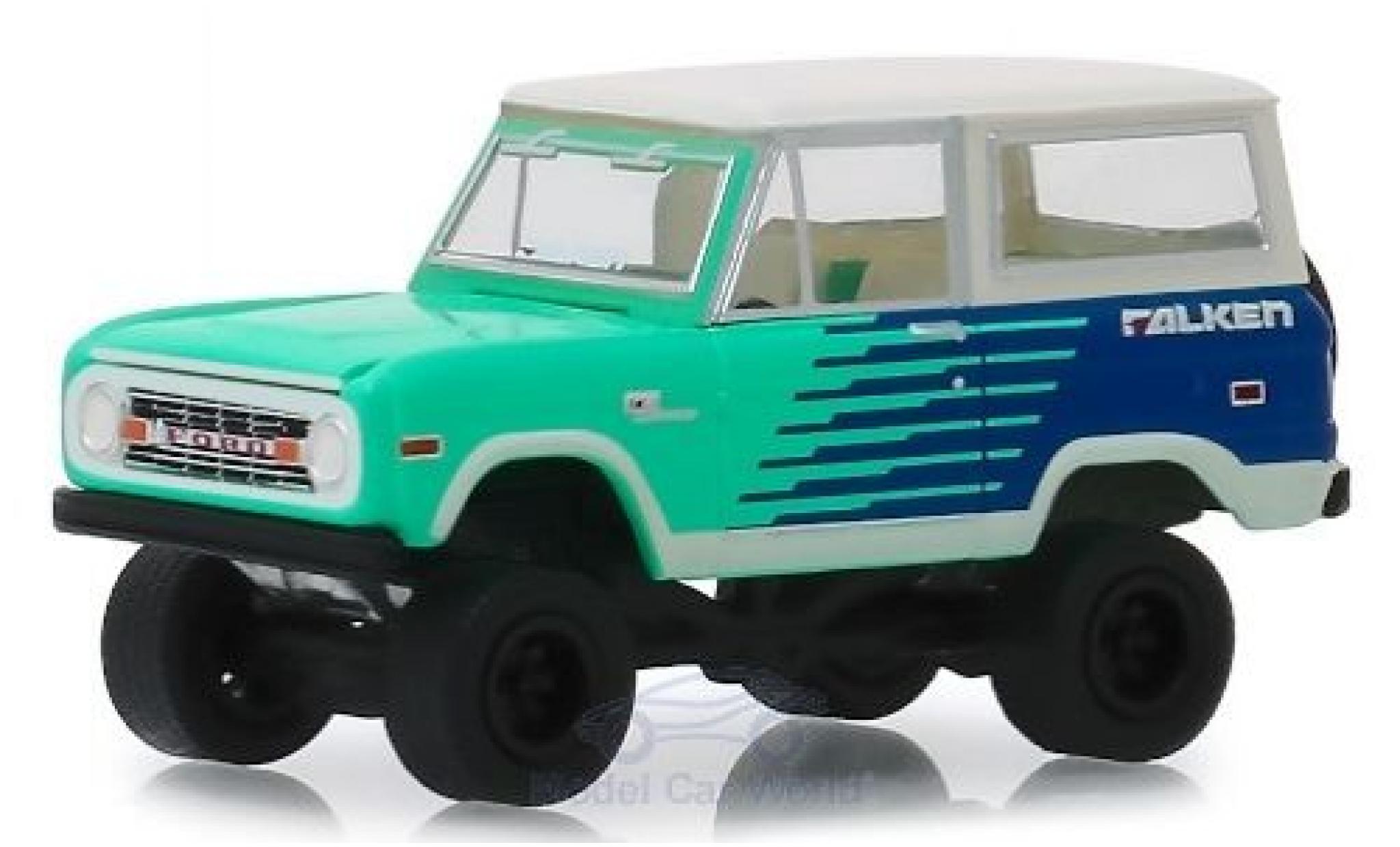 Ford Bronco 1/18 Greenlight Falken Tires 1976 diecast model cars