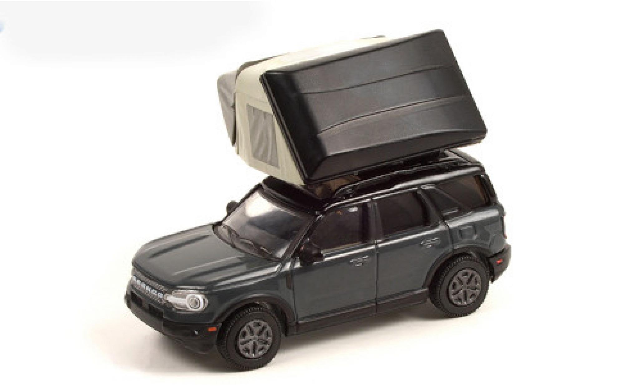 Ford Bronco 1/64 Greenlight Sport grey 2021 diecast model cars
