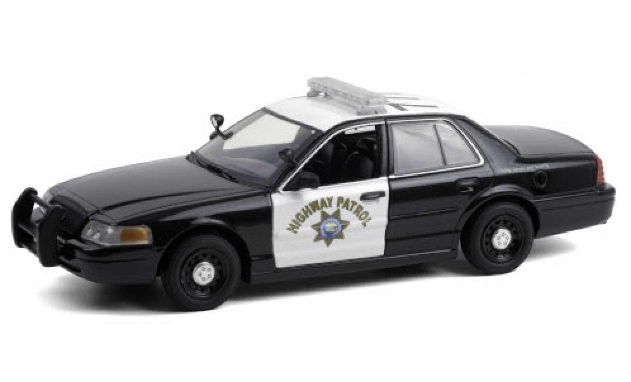 Ford Crown 1/24 Greenlight Victoria Police Interceptor California Highway Patrol 2008 diecast model cars