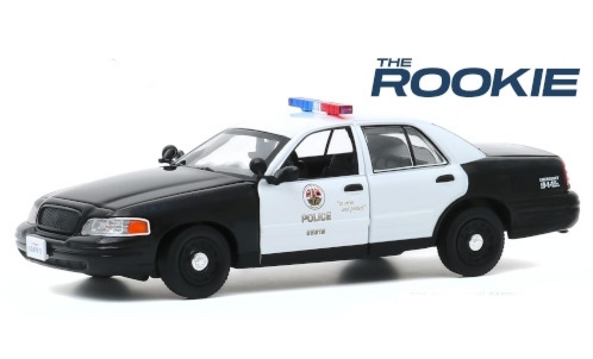 Ford Crown 1/24 Greenlight Victoria Police Interceptor LAPD - Los Angeles Police Department 2008 The Rookie diecast model cars