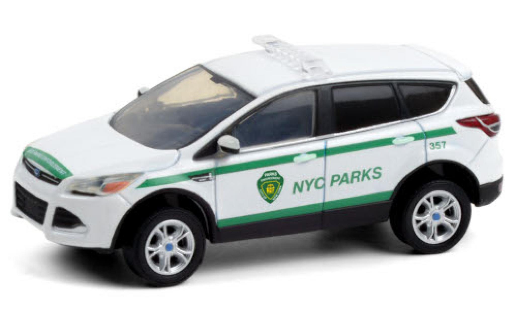 Ford Escape 1/64 Greenlight NYC Parks 2013 diecast model cars