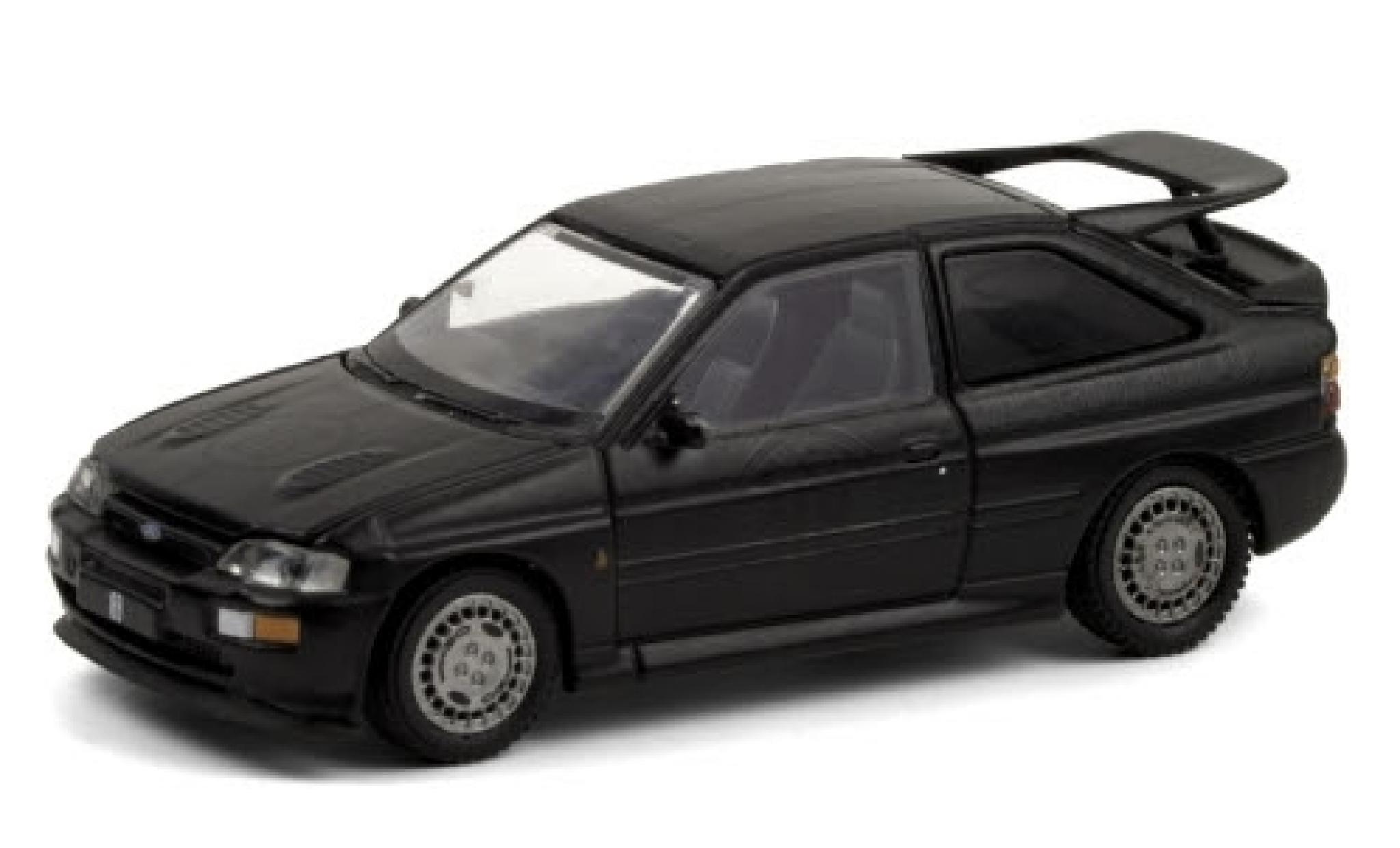 Ford Escort 1/64 Greenlight RS Cosworth black/matt-black RHD Black Bandit Racing 1994 diecast model cars