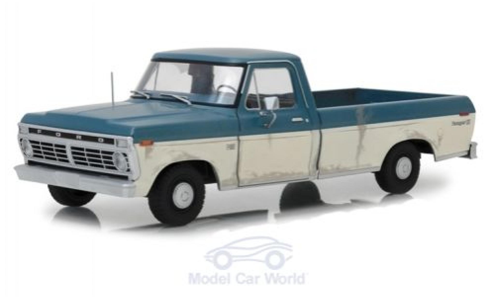 Ford F-1 1/18 Greenlight 00 blue/white The Walking Dead 1973 diecast model cars