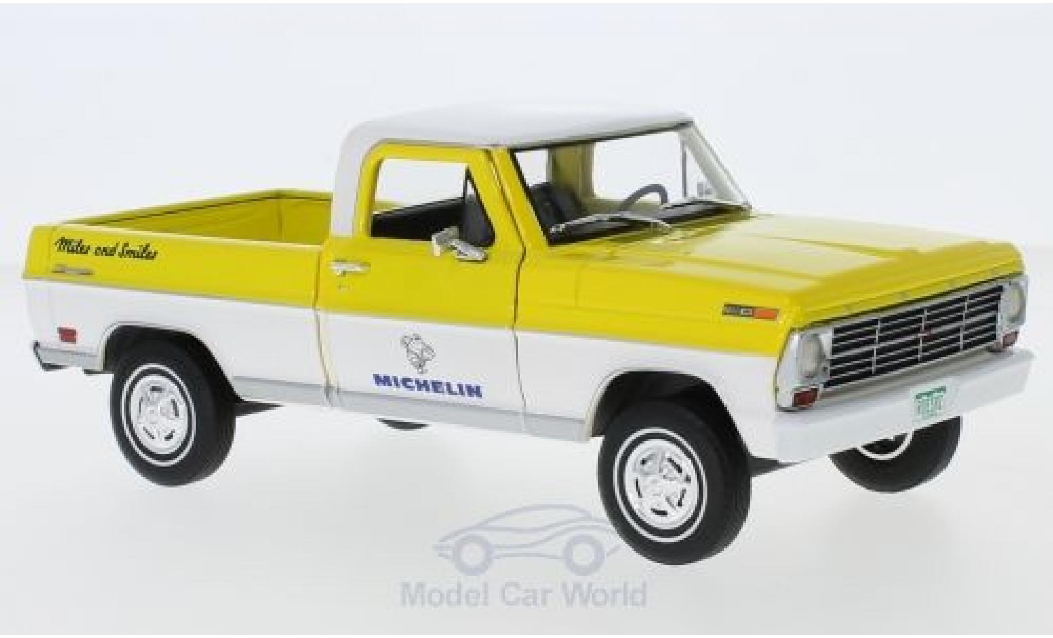 Ford F-1 1/24 Greenlight 00 Michelin 1968 diecast model cars