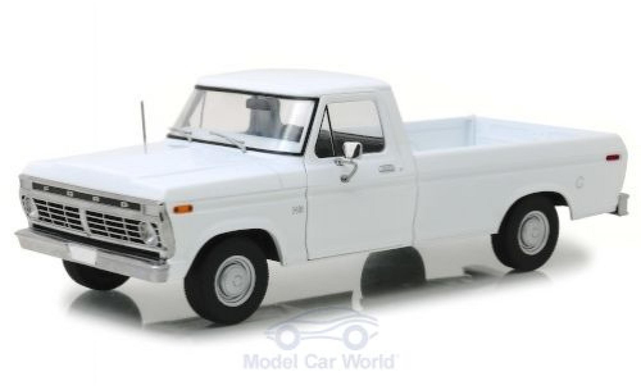 Ford F-1 1/18 Greenlight 00 white 1973 diecast model cars