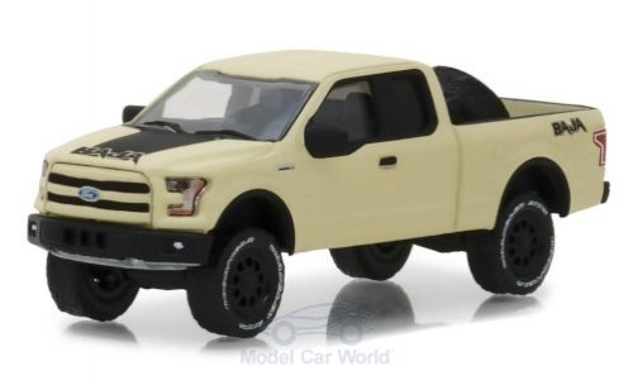 Ford F-1 1/64 Greenlight 50 matt-beige 2016 diecast model cars