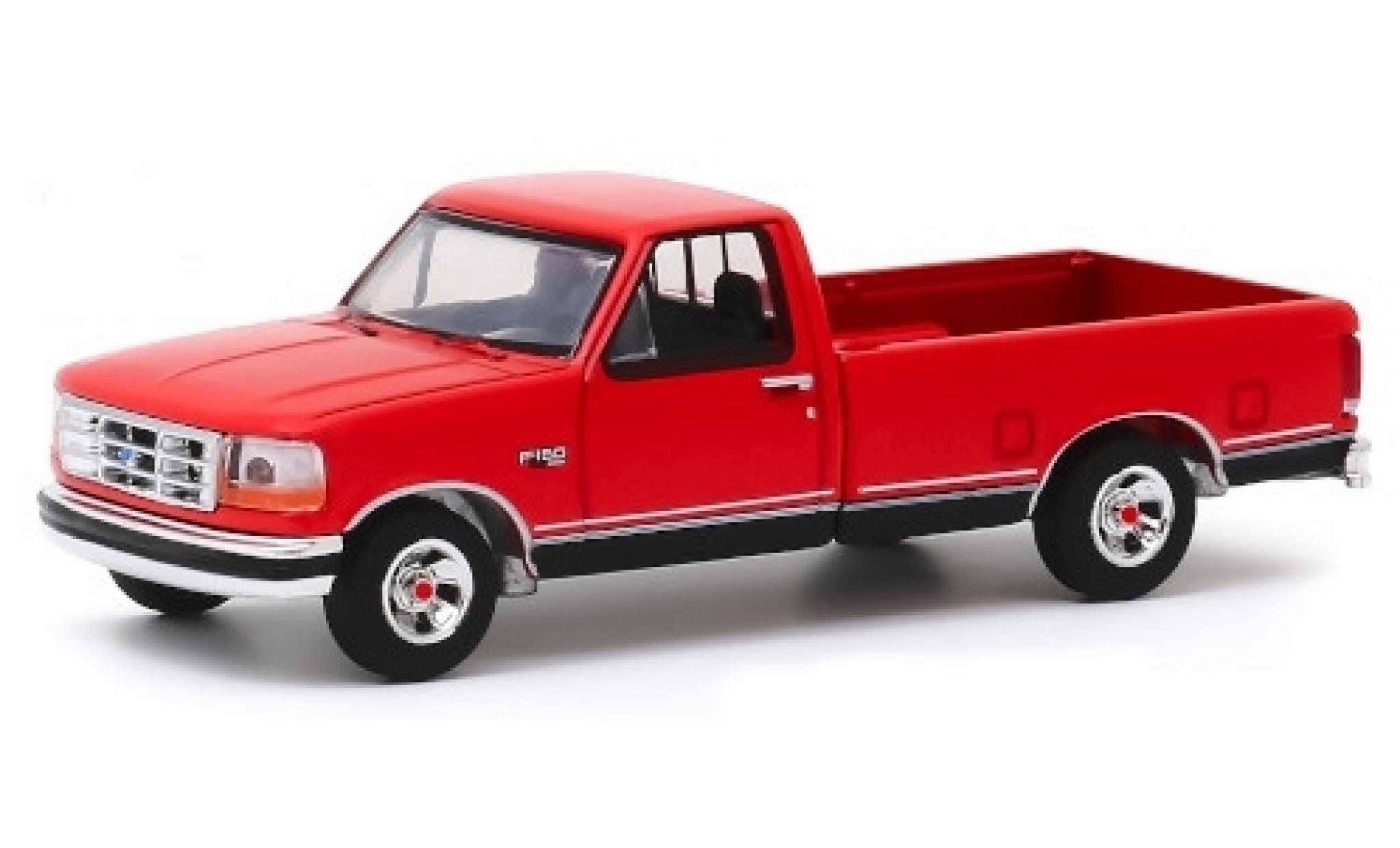 Ford F-1 1/64 Greenlight 50 red/black 1992 Truck 75th Anniversaire diecast model cars