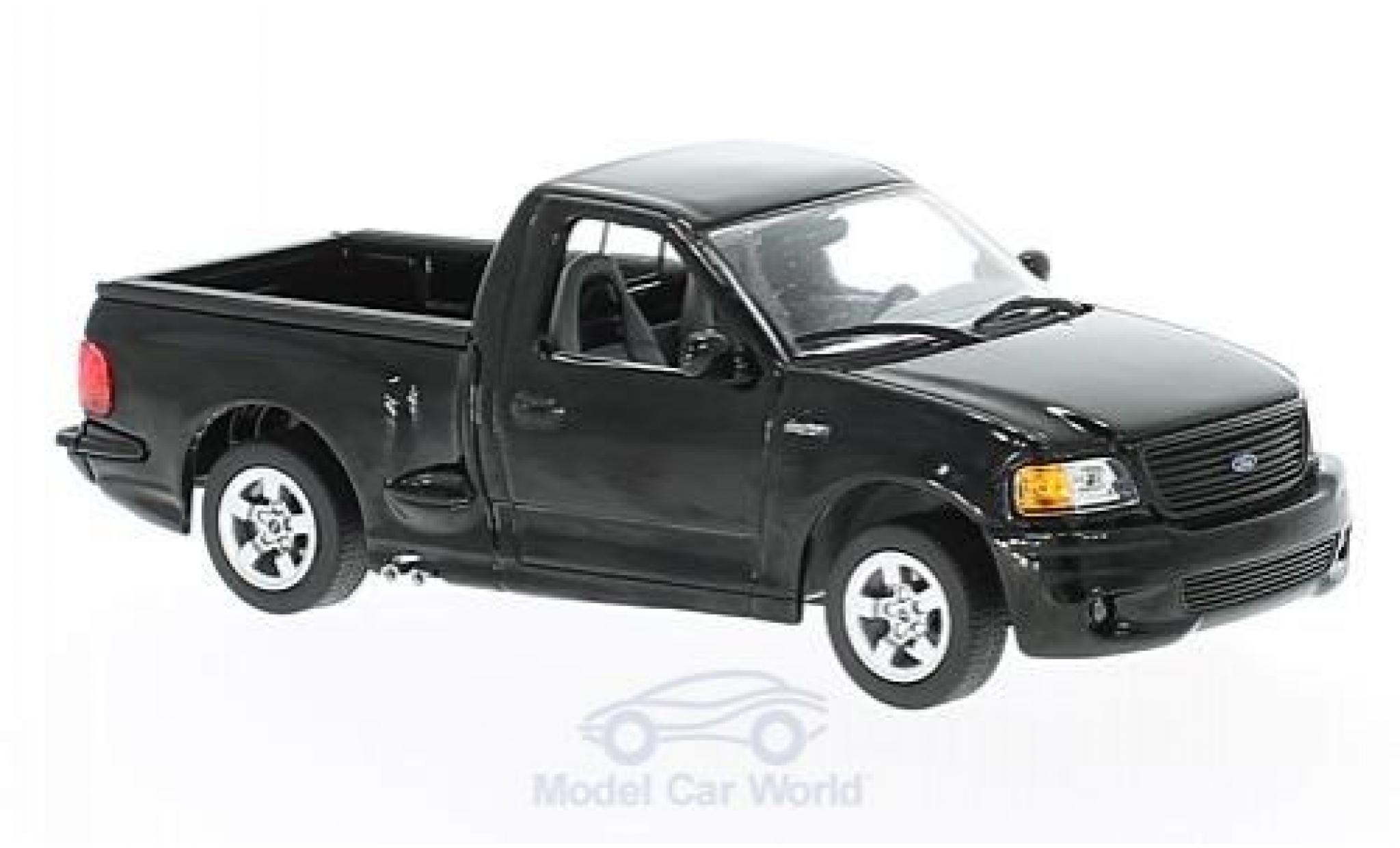 Ford F-1 1/43 Greenlight 50 SVT Lightning black 1999 diecast model cars