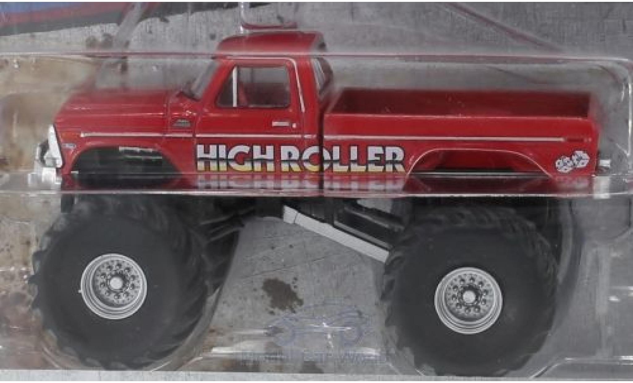 Ford F-350 1/64 Greenlight Monster Truck High Roller 1979 diecast model cars