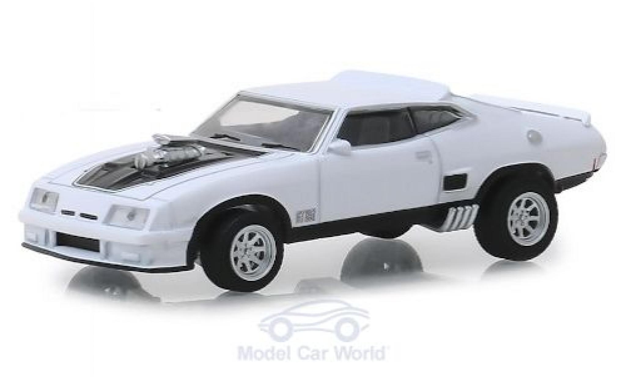 Ford Falcon 1/64 Greenlight XB white/black 1973 diecast model cars
