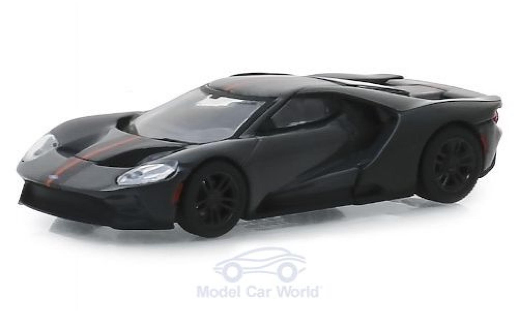 Ford GT 1/64 Greenlight grey 2019 diecast model cars