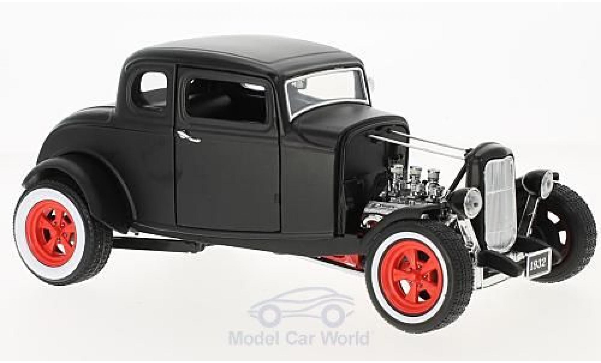 Ford Hot Rod 1/18 Greenlight Custom matt-black 1932 diecast model cars