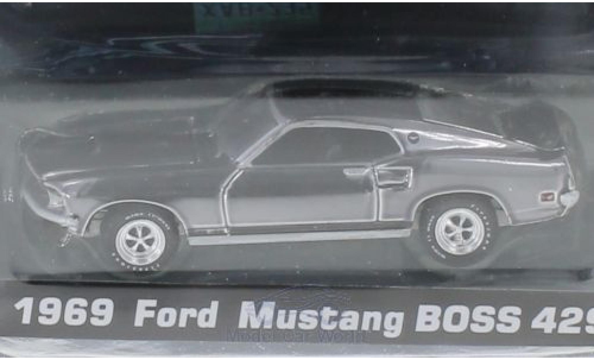 Ford Mustang 1/64 Greenlight red John Wick Boss diecast model cars