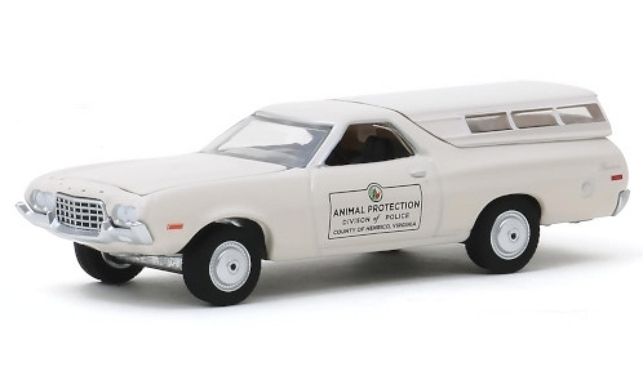 Ford Ranchero 1/64 Greenlight Animal Predection Virginia 1972 diecast model cars