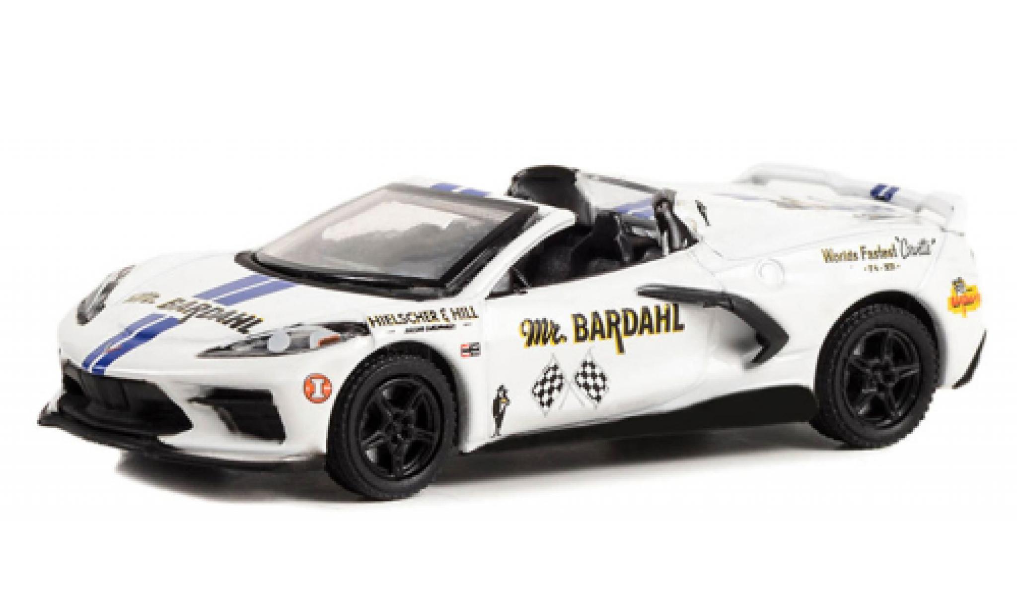Chevrolet Corvette 1/64 Greenlight (C8) Stingray Bardahl 2022 diecast model cars