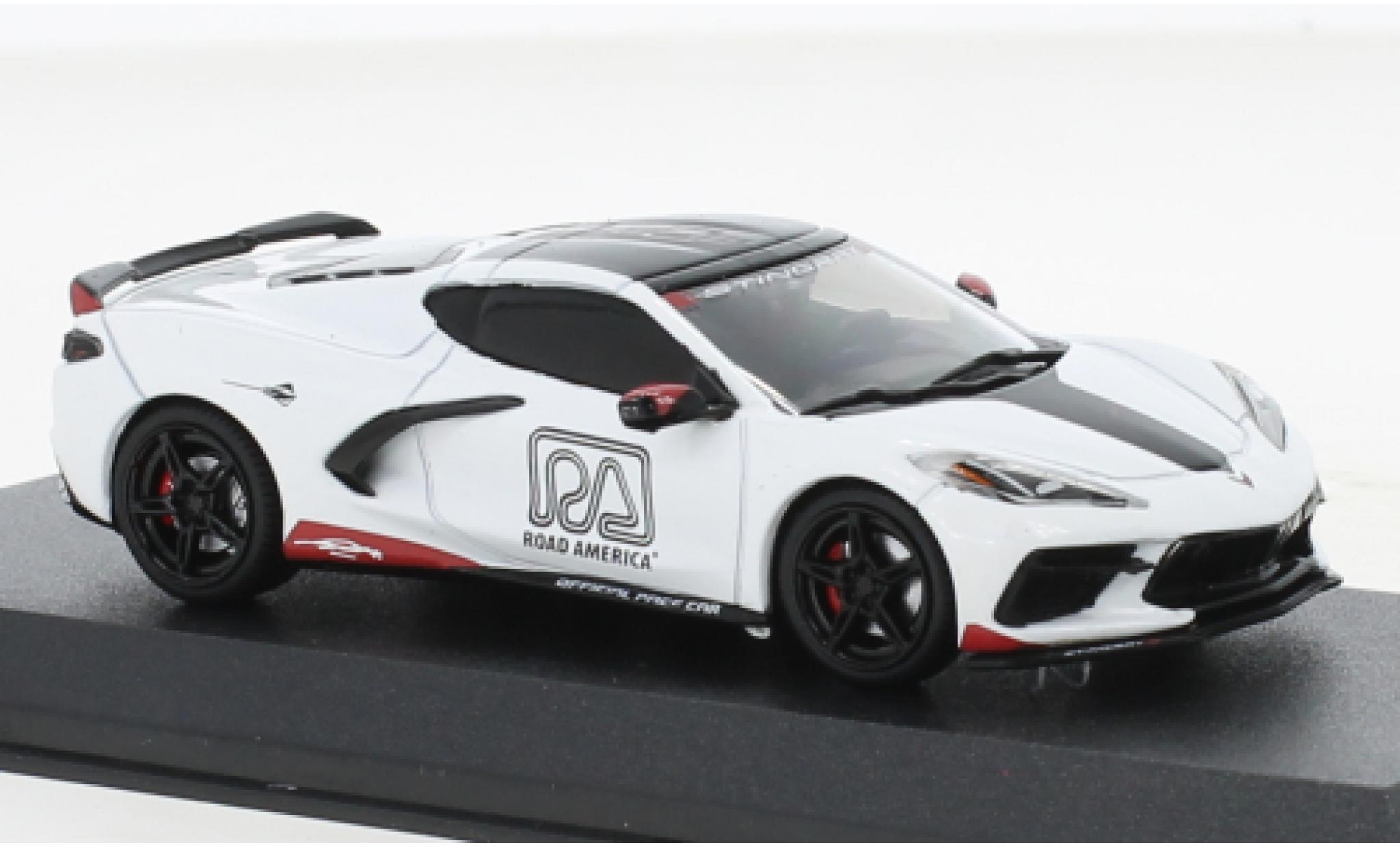 Chevrolet Corvette 1/43 Greenlight (C8) Stingray Road America - Official Pace Car 2020 diecast model cars