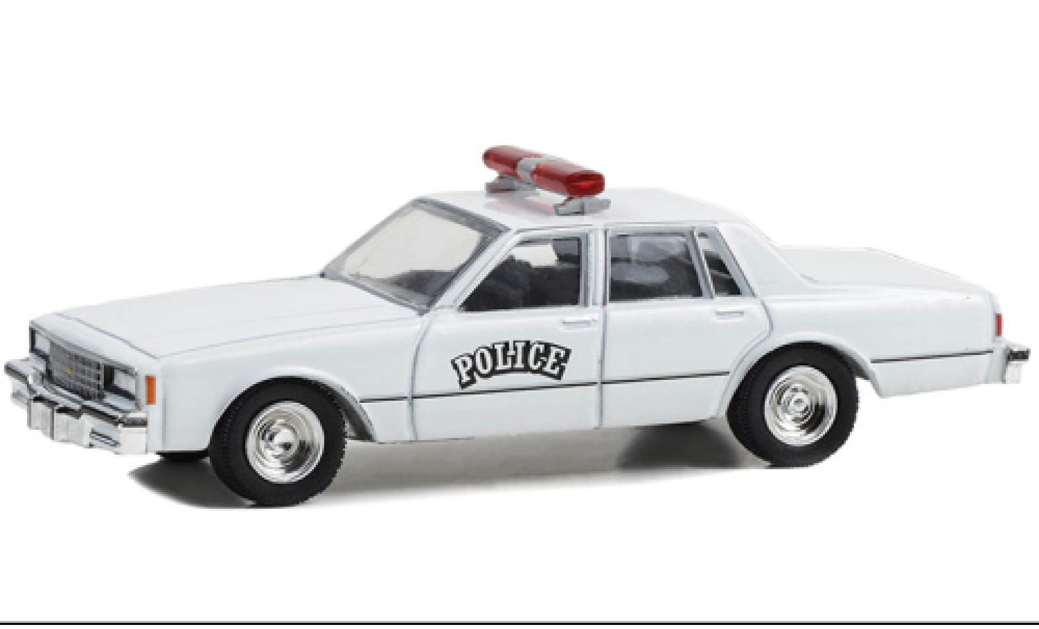 Chevrolet Impala 1/64 Greenlight 9C1 Police (USA) 1980 diecast model cars