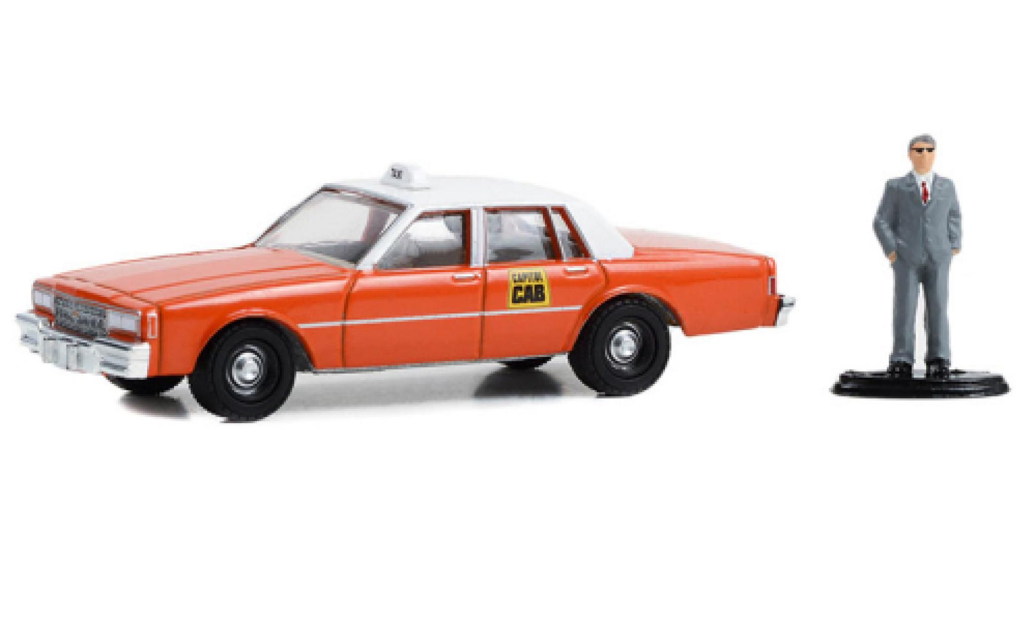 Chevrolet Impala 1/64 Greenlight Capital Cab 1981 diecast model cars